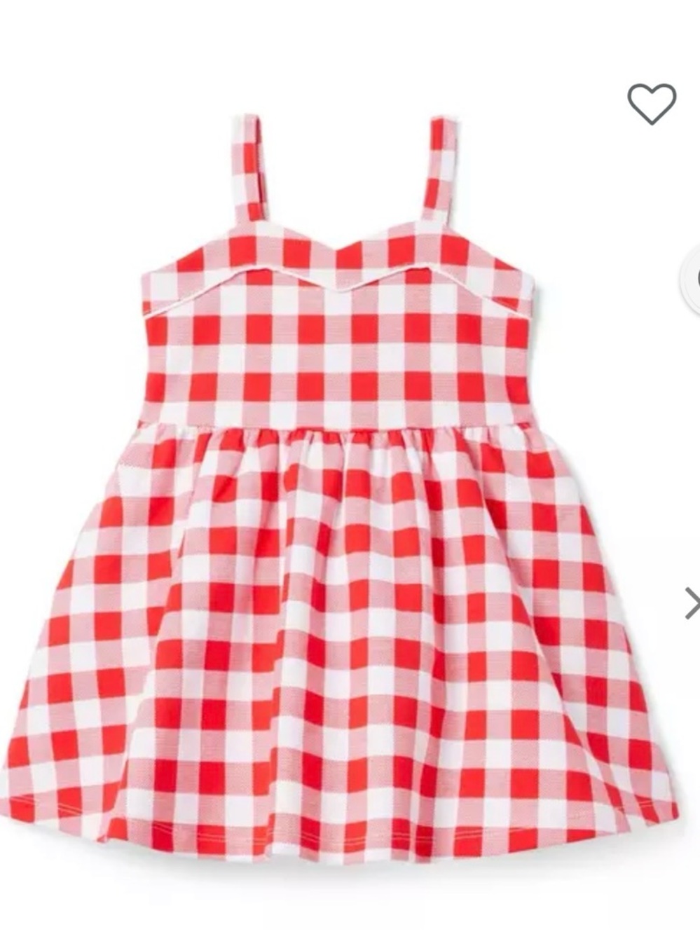 Jamie and Jack Red Gingham Ponte Dress | Girls size 8 | EUC ♥️
